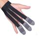 Outdoor Archery Traditional Recurve Bow Arrow Leather Archery Gloves Hunting Three Finger Sports Shooting Bow Gloves