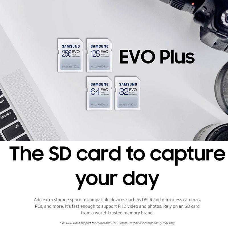 Samsung EVO Plus Full-Size SDHC Card