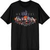 Naruto Shippuden Chibi Akatsuki Group Crew Neck Short Sleeve Men's Black T-shirt