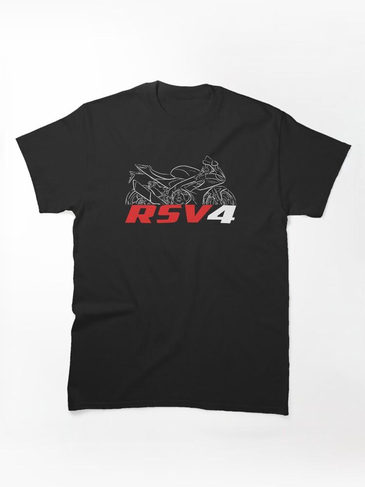 Aprilia Motorcycle RSV4 2021-2024, biker Classic Unisex T-Shirt