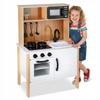 Cuisine En Bois Pour Enfants - GREEN SERIES - GS0070 - Lumière Et Son - Accessoires Inclus - Design Scandinave