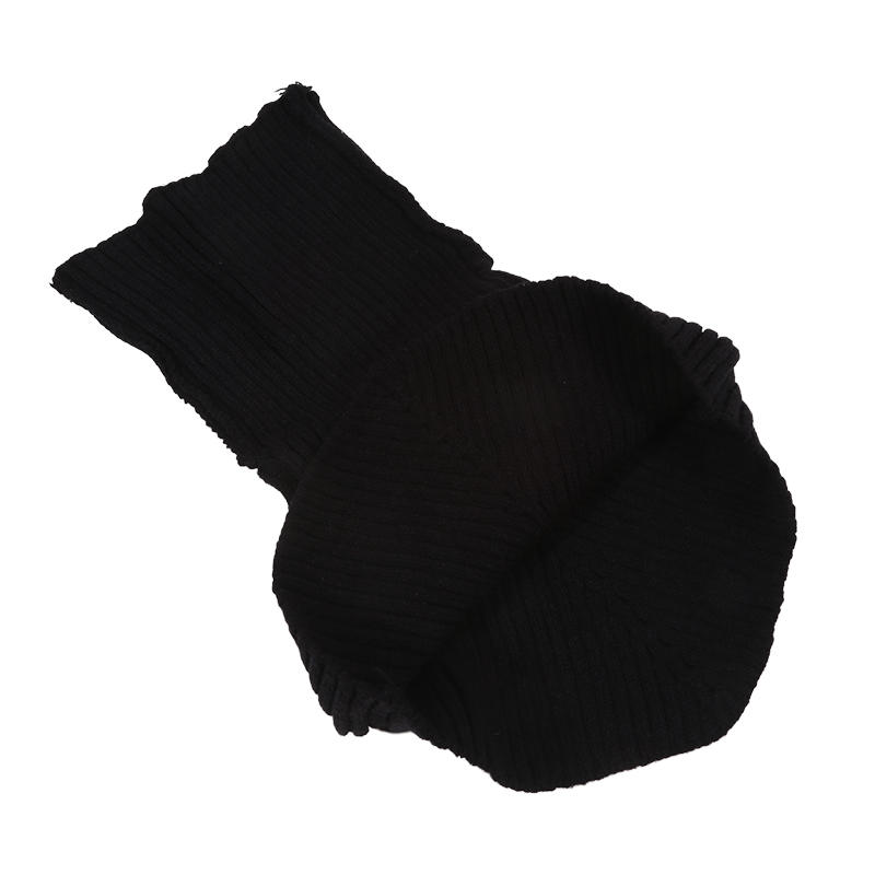 Dzianinowe Fałszywe Wysokie Kołnierze Szaliki dla Kobiet Odpinany Golf Miękki Ciepły Gaiter na Szyję Owijki na Ramiona