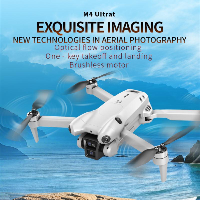 S101 Drohne 8K Dualkamera Professionell 5G WiFi 120° Weitwinkel ESC UAV Mit Bildschirm Hinderniserkennung Bürstenloser Quadcopter