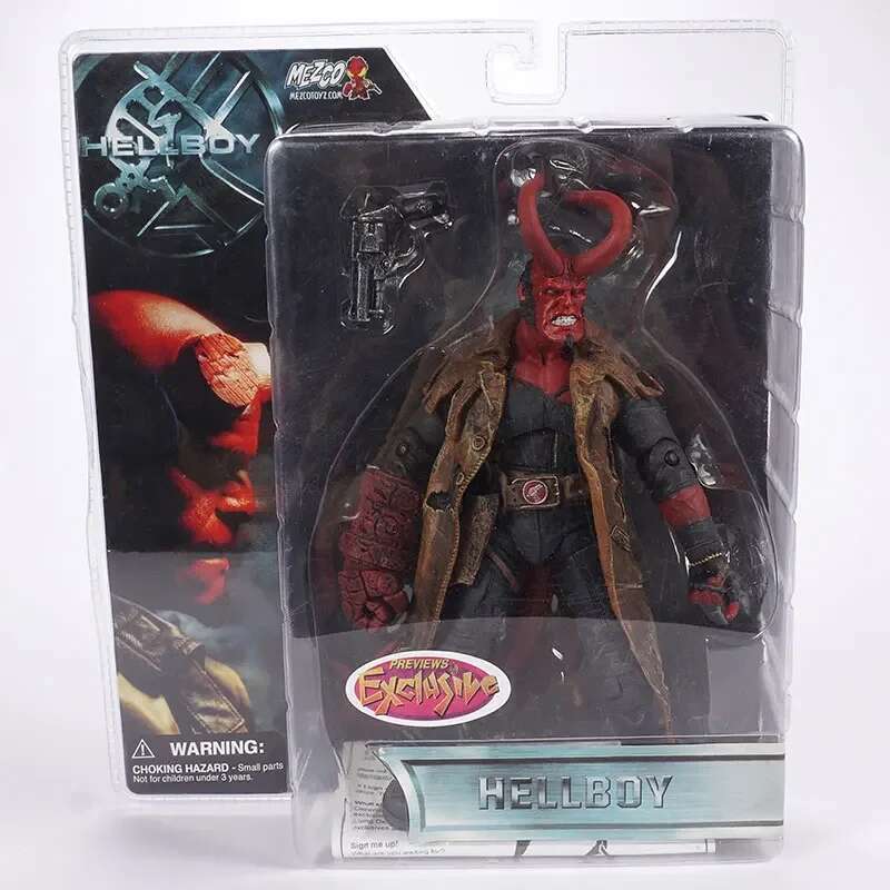 MEZCO Hellboy Movable Action Figure Model Toys collection Doll Birthday Present Gift