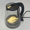 Stainless Steel & Glass 2L Electric Kettle with LED, 110V US Standard, Auto Shut-off & Anti-Dry Boil Protection