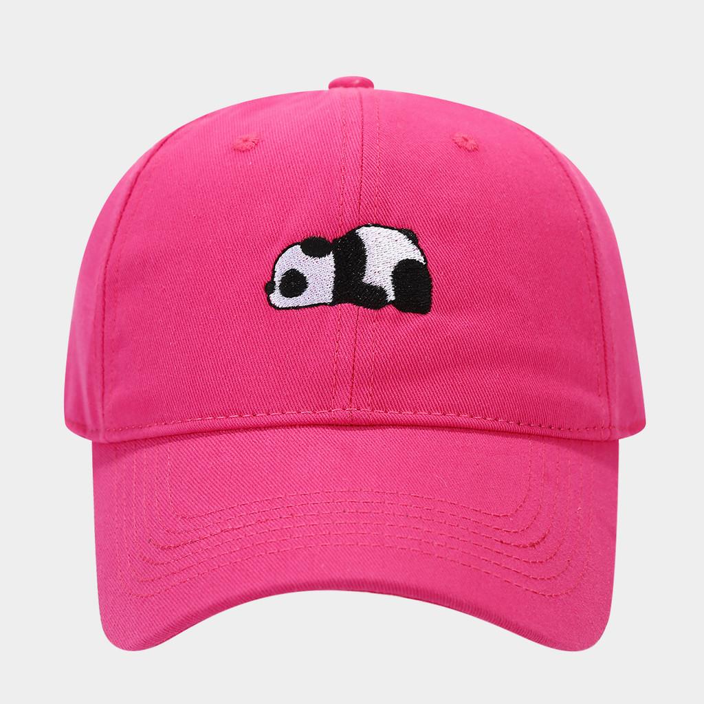 Summer Panda Cartoon Baseball Cap For Women Casual Sun Block Breathable Cotton