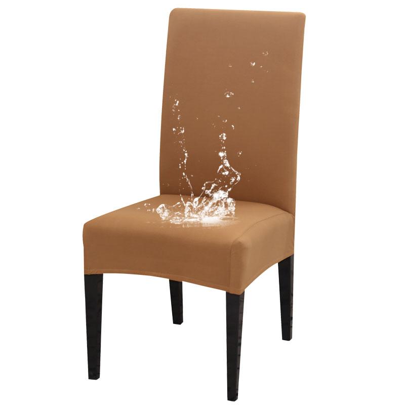 11 Colors Waterproof Chair Cover for Dining Room,stretch Solid Chair Protector for Banquet ,wedding,party,office Chair Slipcover