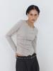 ETMON Layered Halter Strap T-Shirt, Ash Beige