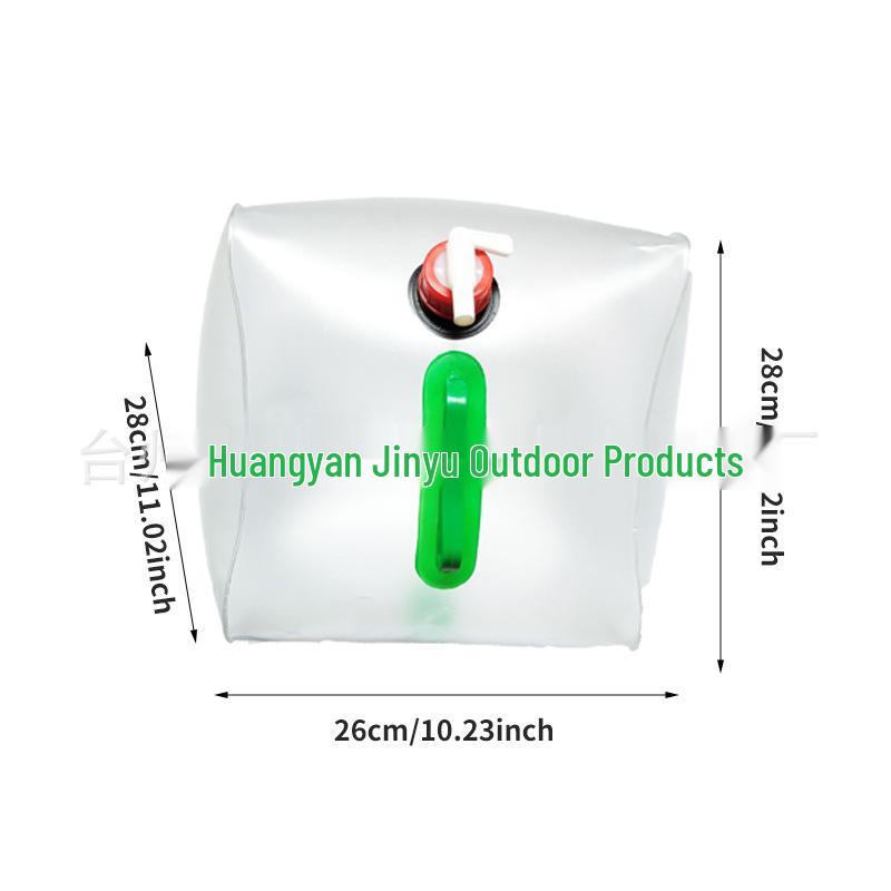 

20L Portable Folding Water Bottle - PVC Logo-Printable for Outdoor Camping and Travel 20L прозрачный