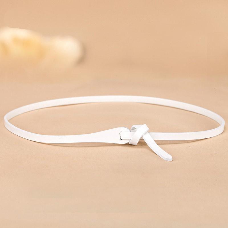 Slim Belt Casual Women's Belt Simple Women's Belt Fashionable and Versatile Dress Belt