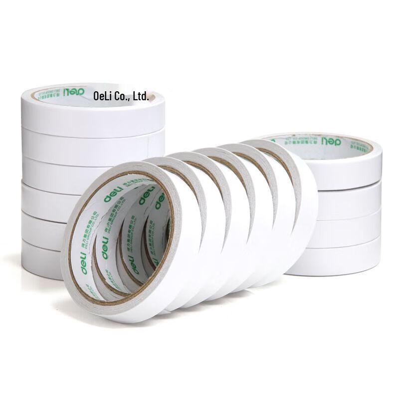 Deli High-Tack Double-Sided Cotton Paper Tape