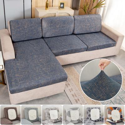 Elastischer Sofa-Kissenbezug für Wohnzimmer, Sofa-Sitzbezug, geometrische Sofas, Chaise-Bezüge, Lounge-Couch, Ecksofa-Schonbezug