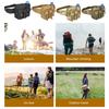 HARUMAKI Waist Military Vertical Large Body Adjustable Front Pocket for Shoulder Hip Perfect for and Other 4L Capacity 2-Way Bag, Multifunctional,