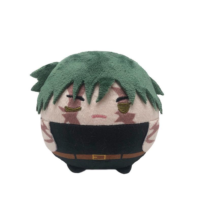 10cm Jujutsu Kaisen Rond Pluche Sleutelhanger Yuji Megumi Choso Yuta Anime Pluizig Gevuld Poppetje Tas Hanger Fans Cadeau 10cm