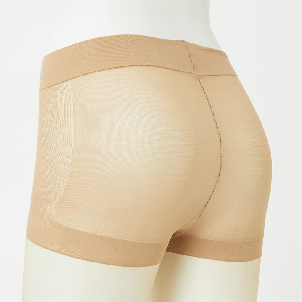 Sabrina Stockings of Beautifully Pure [Gunze] (Set 3) Shaped, Tightening, Run-Resistant, SB520, Women's, Beige, L-LL