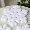 Flocking Plush Hanging Snowflake Simulation Artificial Christmas Snowflake  Festive Scene