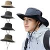 New Quick-drying Bucket Hat Sun Protection Anti-UV Fishing Hats Breathable Camping Hiking Caps Unisex