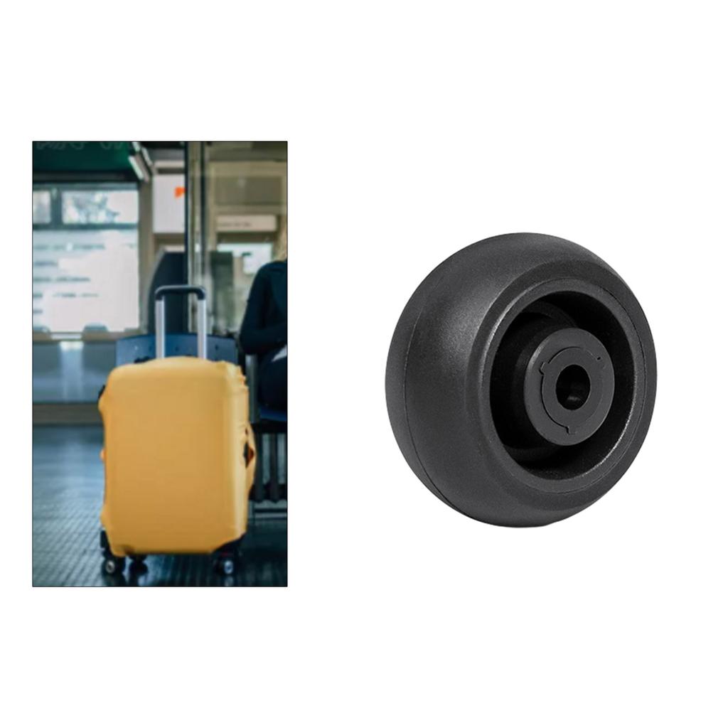Easy To Install Travel Luggage Replacement Wheels for Shopping Carts Suitcases