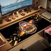 Burger Fries Fun Large Size Mouse Pad Large Gaming Table Cushion Nonslip Laptop Tablet Big Mousepad Xxl Mat Mini Pc Playmat With Lock Edge