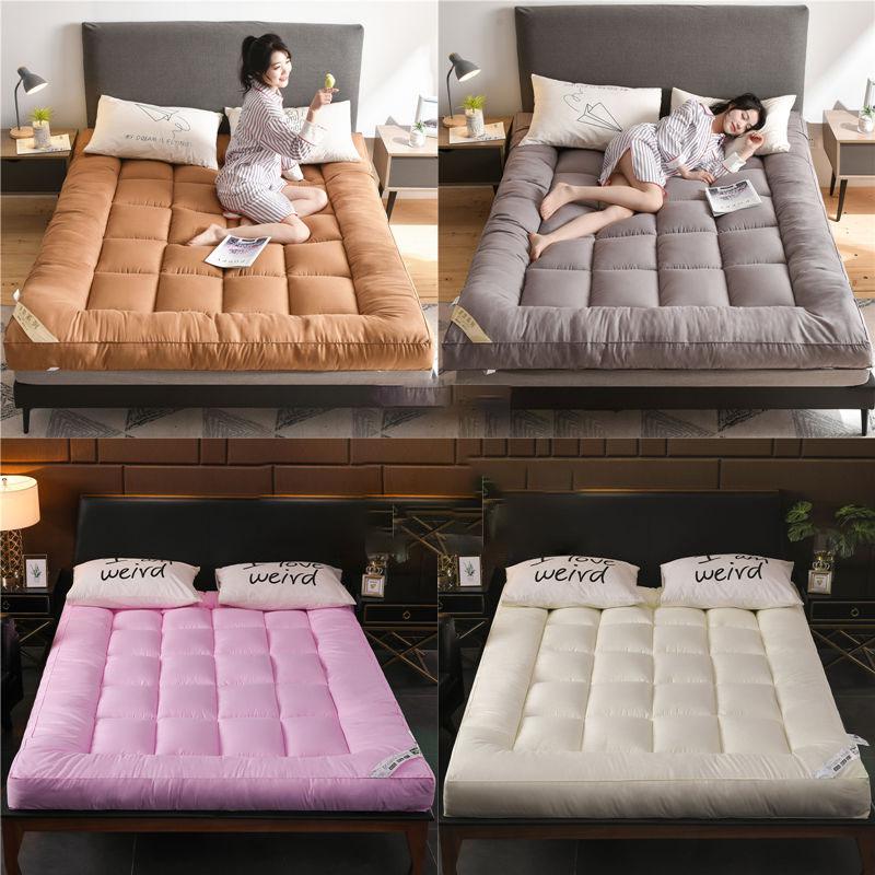 Saltea de dormit pentru acasă îngroșată de 10 cm Saltea super moale, pliabilă pentru închiriere, cameră de hotel, dormitor pentru studenți, lenjerie de pat, saltea pentru somn