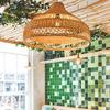 New Chinese Style Pendant Lights Rattan Handmake Hanging Lamp for Living Room Decoration Dining Room Light Fixture E27 Luminaire