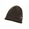 Curled knitted hat casual cold hat women's autumn and winter outdoor warm wool hat simple embroidery ear protection hat tide