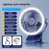 Wireless Portable Multifunctional Circulation Fan Silent Desktop Wall Ceiling Mount Air Cooler For Home Use