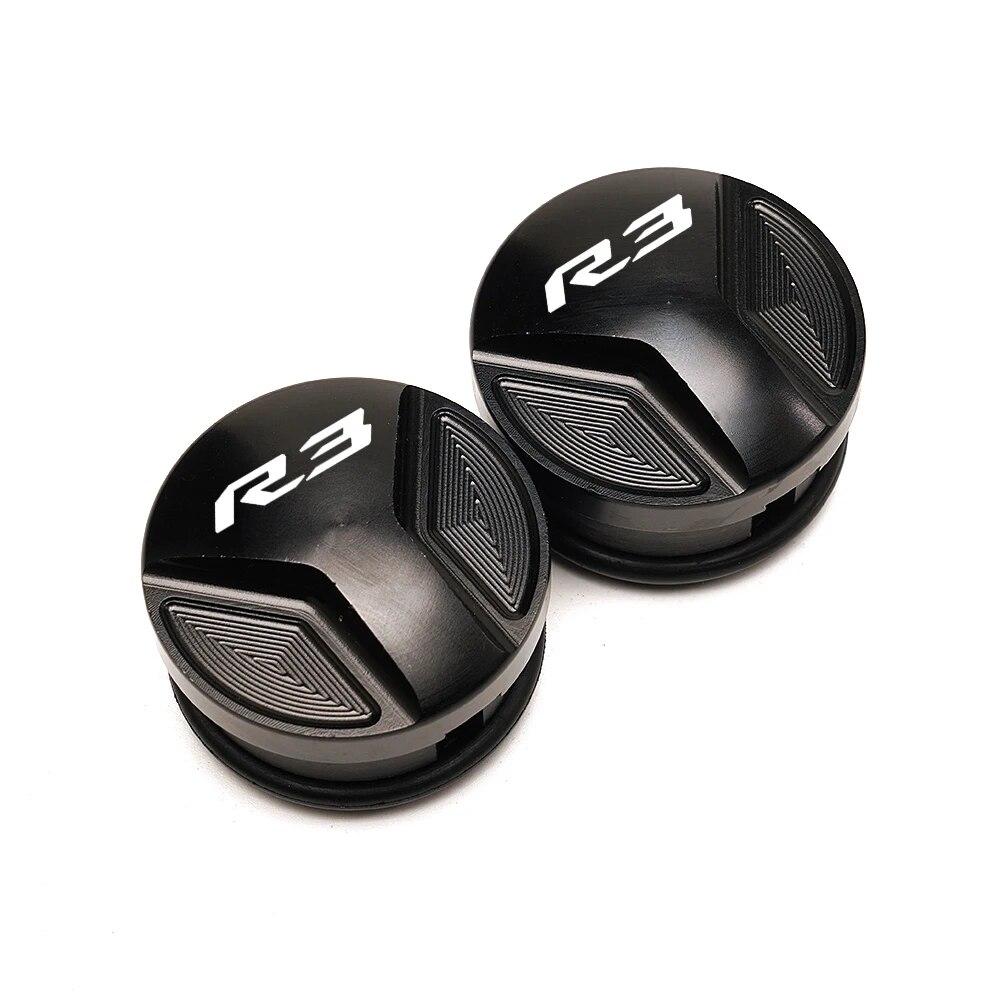 CNC Aluminum Motorcycle Frame Hole Cover Protective Cap For Yamaha Yzf R3 MT03 MT-03 2018    2022 2023