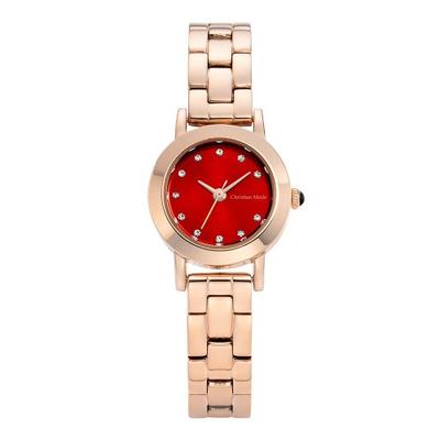 [CHRISTIAN MODE] CHRISTIAN MODE Women's Color Metal Watch CM418RDRG