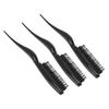 3Pcs Tsing Hair Brush Ergonomic Handle Portable Tsing Brush Rat Tail Comb for Home Travel