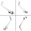 1Pcs 16mm Kick Starter Lever Start Pedal For Kawasaki KE KL/KLX/KX/KDX/KZ/125/175/200