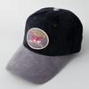 AVIREX Corduroy Military Low Military Baseball Black Cap, Cap, Men's, Fall/Winter, AIRFORCES,