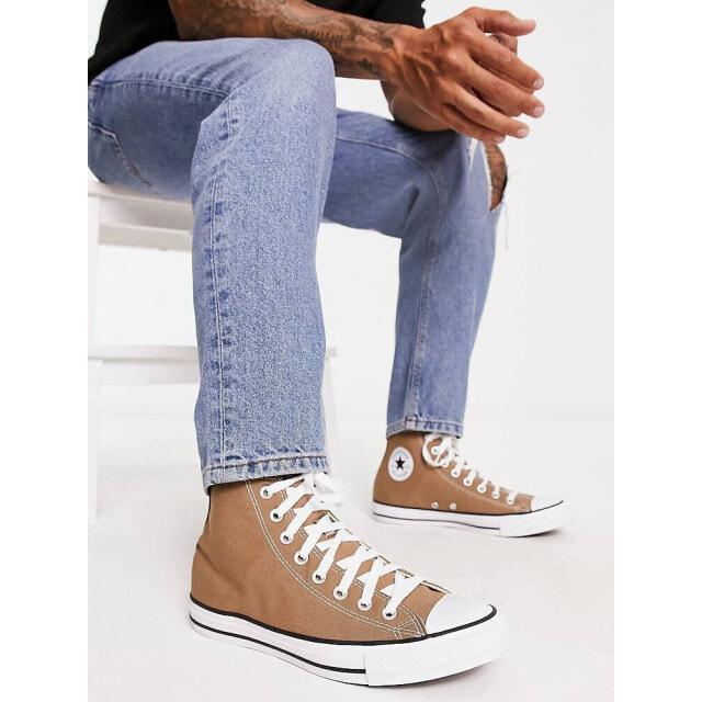 

Высокие кроссовки унисекс Converse Chuck Taylor All Star из песчаной дюны