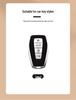 Key Covers for 2021 Geely Boyue PRO & 2020 Xingyue - Unisex Car Key Cases/Clasps
