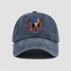 Eagle Flag Printed Baseball Cap, Versatile Style for Both Men and Women, Suitable for Daily Shopping and Travel