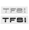 3D ABS TFSI TDI Logo Autoaufkleber Heckkofferraum-Emblem Abzeichen Aufkleber für A3 A4 A5 A6 A7 A8 Q2 Q3 Q5 Q7 Zubehör