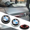 New 1PC Sticker Emblem 100mm 95mm Hood Rear Trunk Logo For BMW Dedicated  F15 F16 51147294465 E70 51147157696 Decoration Ac