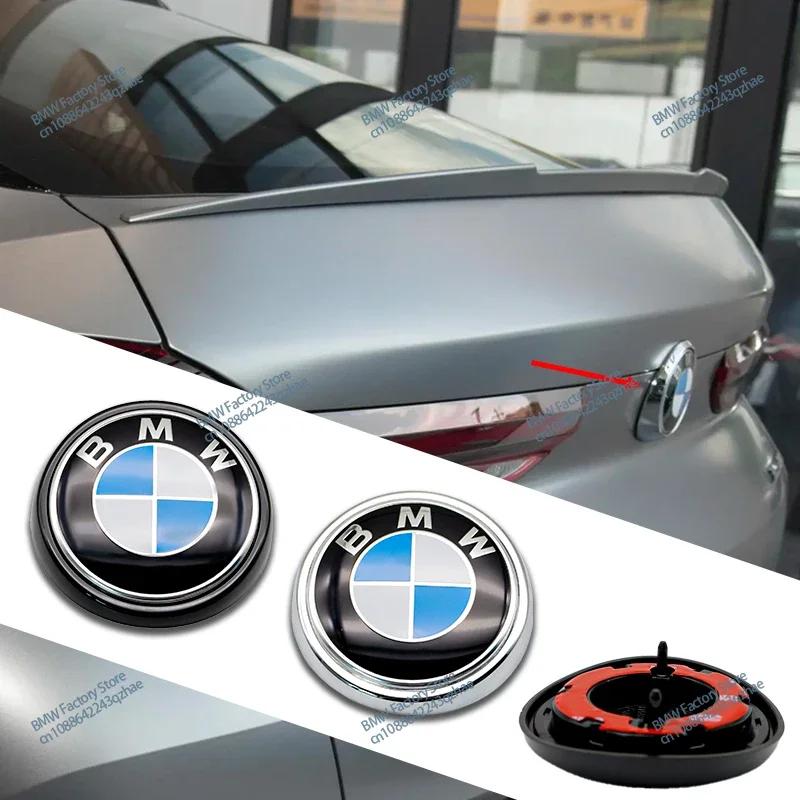 New 1PC Sticker Emblem 100mm 95mm Hood Rear Trunk Logo For BMW Dedicated  F15 F16 51147294465 E70 51147157696 Decoration Ac