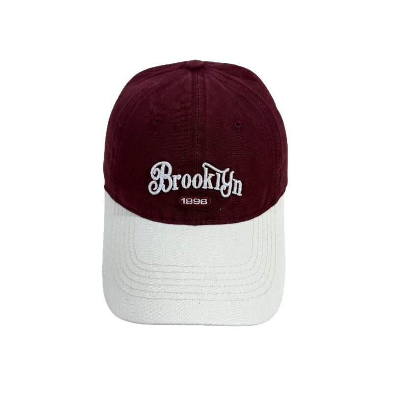 Fashion Hat New Spring and Autumn Double Color Embroidery Baseball Cap Children Soft Top Letter Cap Men's Casual Retro Show Small Face