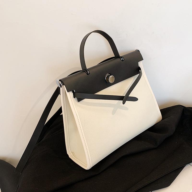 Сумка большой емкости женская летняя мода через плечо холст сумка текстура портативная сумка-тоут