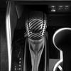 Carbon fiber Gear Shift Knob Cover Trim 2pcs For Toyota -2025 Highlander