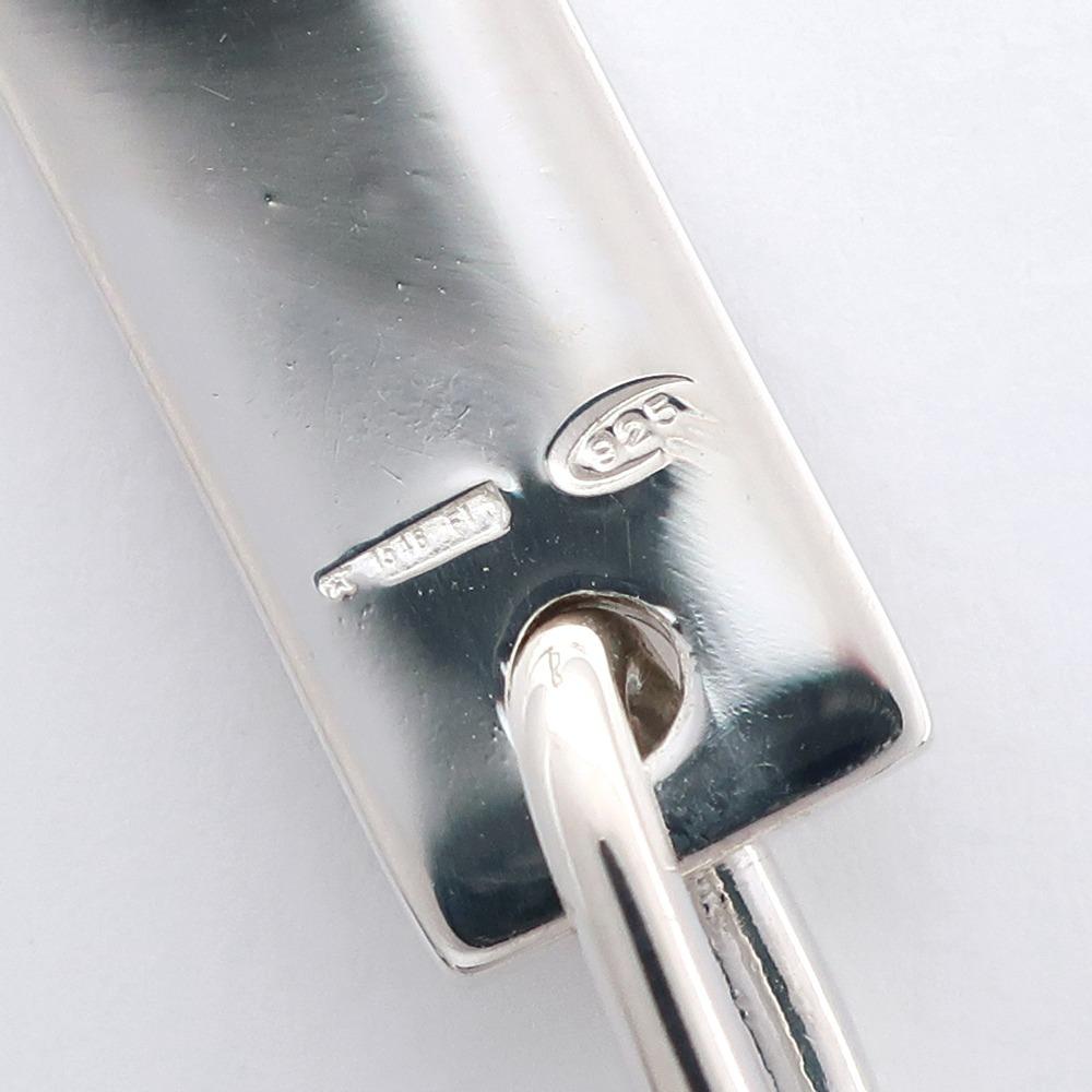 GUCCI With Logo Bracelet Silver925 19.8g unisex Used