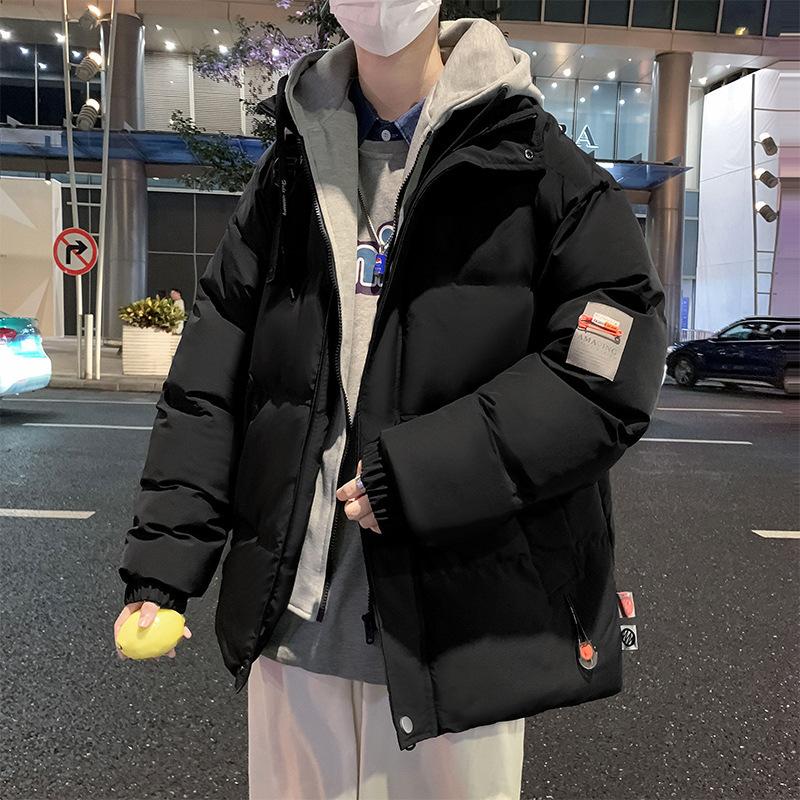 Padded Jacket Men's Winter Trendy Brand Teen High School Student Padded Jacket Down Jacket Thickened Padded Jacket