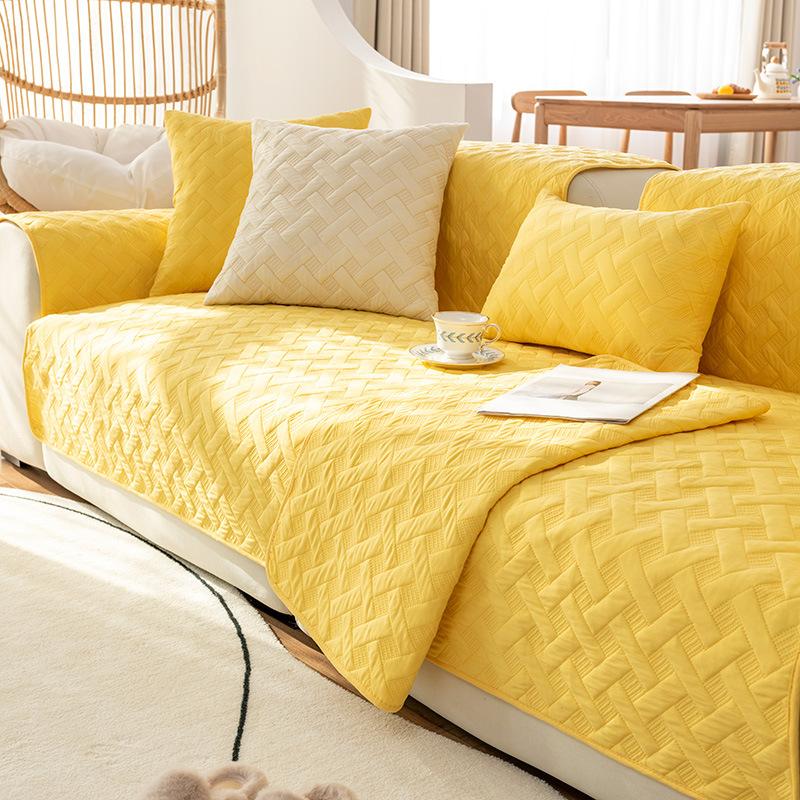 Sofa Cushion Simple Modern Cushion Non-Slip High-End Sofa Cover Slipcover Four Seasons Universal Summer Full Cover Cloth Light Luxury
