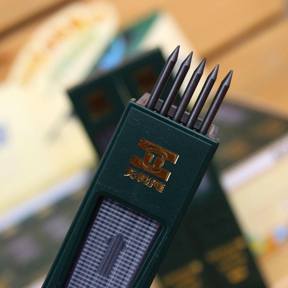 Black 10 Pcs/box 2.0mm HB/2B Lead Student Stationery for School Supplies Mechanical Pencil Refill