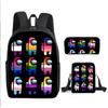 Among Us Middle School Student School Bag Cartoon School Bag Children's Backpack Backpack Satchel Moving