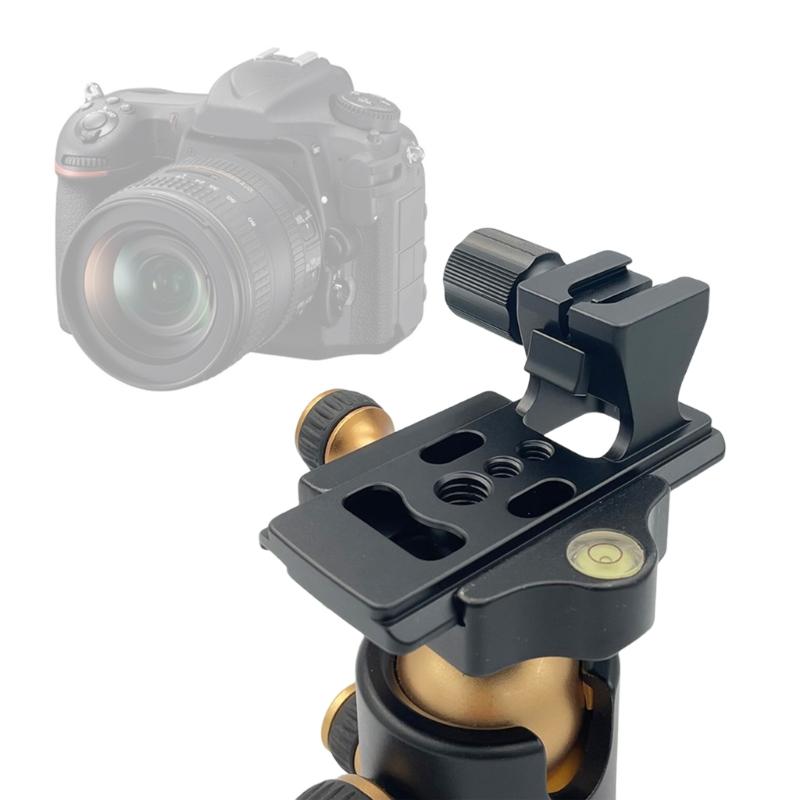 Aluminum Tripods Mount Base Quick Release Lever Release Clamp for 500mm f/5.6E VR