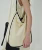 Mott Embossed Eco Bag-Cream