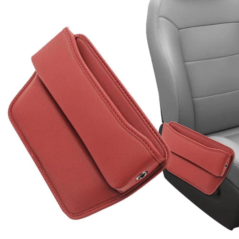 Car Seat Organizer Storage Box Non-slip Organizer With Water Cup Holder  Crevice Side Storage Pocket Car Accessories