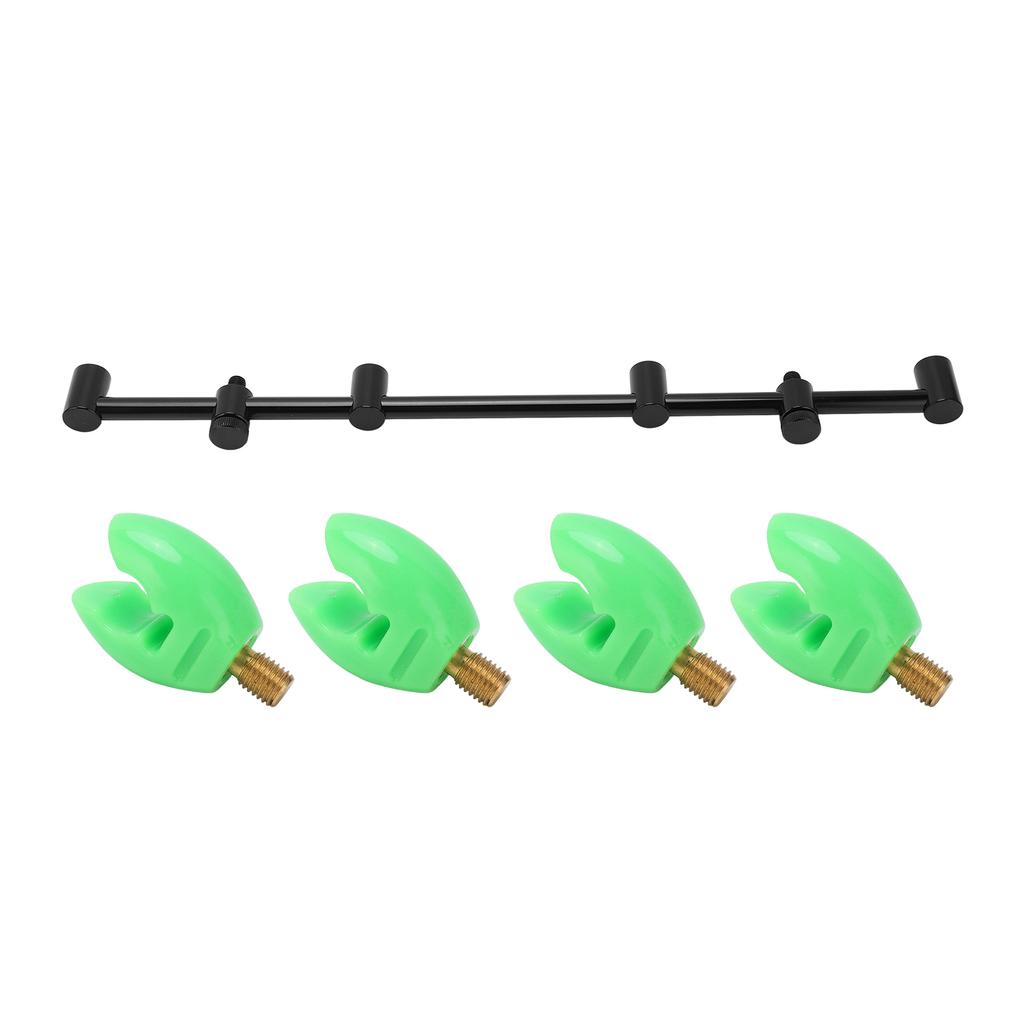 Fishing Rod Pod Stand Holder Durable Aluminium Alloy Compact Structure Wear Resistant Fishing Pole Pod Stand45cm Holder